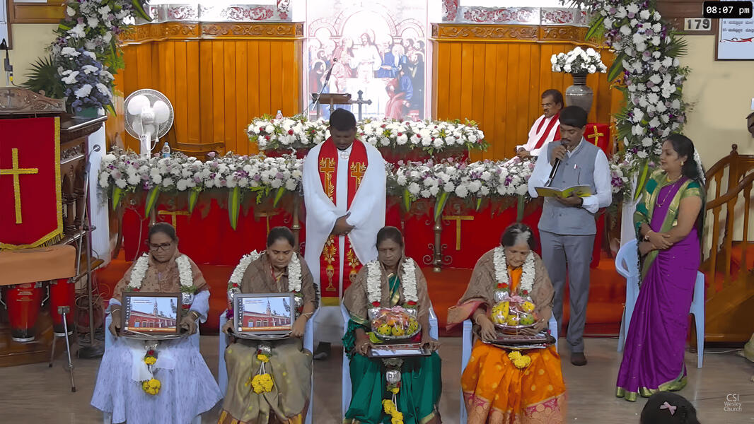 Honoring Elders who completed 60 years. Keep Guiding us